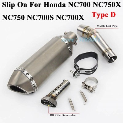Slip On For Honda NC700 NC700X NC750 NC750X NC700S Motorcycl