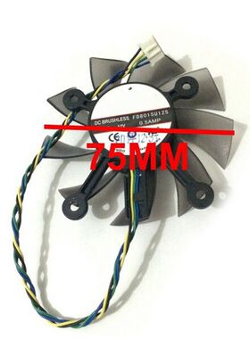 75MM FD8015U12S DC12V 0.5AMP 4PIN Cooler Fan For GTX 560 GTX