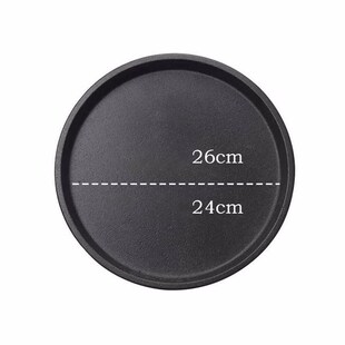 Teppanyaki Pan Household Cast Iron Round Baking Pan Inductio