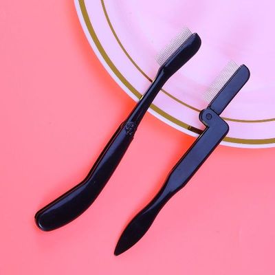 2PCS Eyelash Comb Eyelash Comb Comb Curved Comb Tool Brush