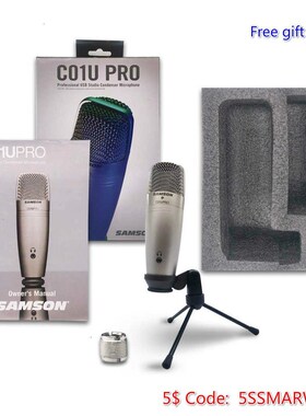 Hot sales 1Pcs 2Pcs 4Pcs  original Samson C01u Pro USB