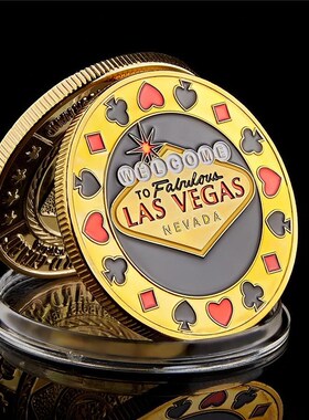 Welcome To Nevada Las Vegas Poker Chip Angel Casino Challeng