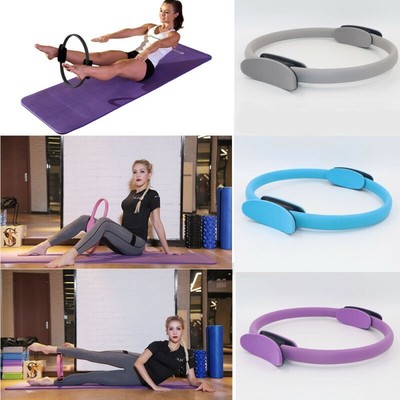 Pilates Ring Dual Grip  Circle Body Exercise Fitness Weight