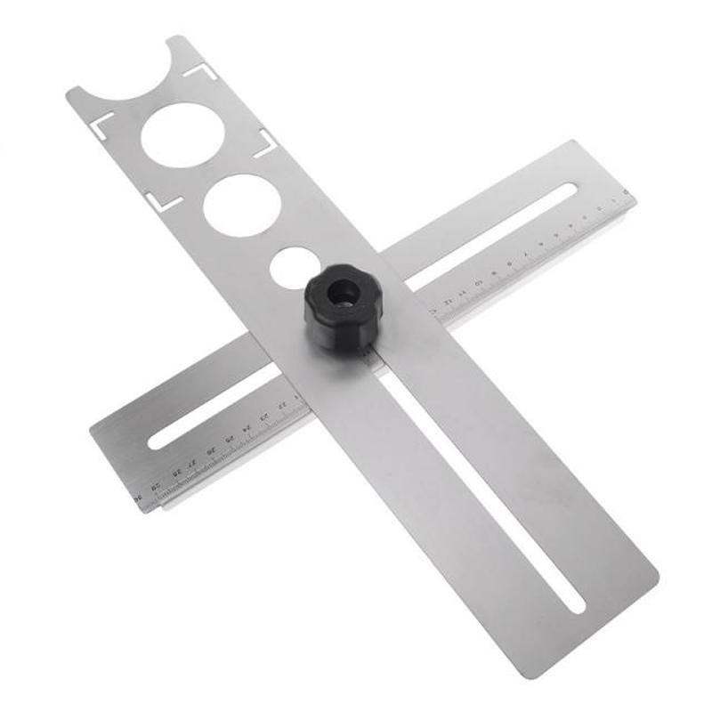 Multi-Functional Tile Locator Puncher Tapper Adjustable Tile