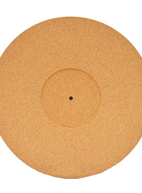 Cork Turntable Mat Practical High Fidelity Reduce Noise  Pla