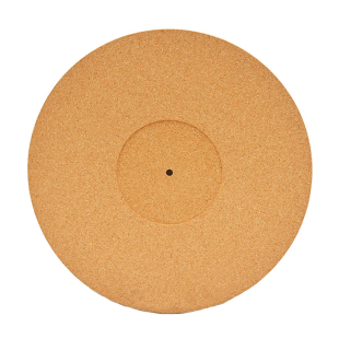 Cork Turntable Mat Practical High Fidelity Reduce Noise  Pla