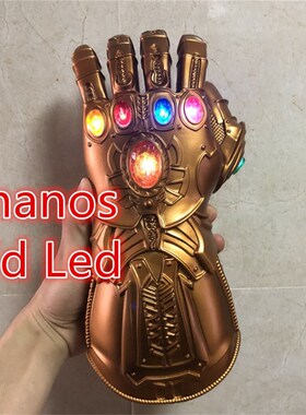 1:1 Iron Man Gauntlet LED Light Tony Stark Thanos Cosplay La