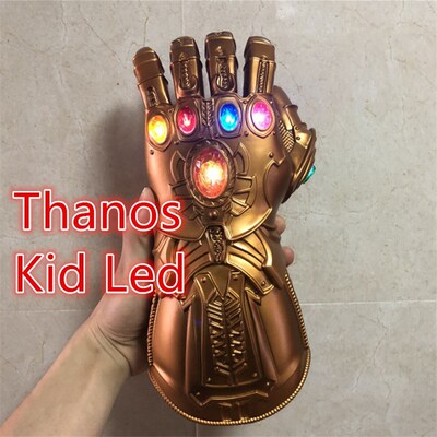 1:1 Iron Man Gauntlet LED Light Tony Stark Thanos Cosplay La