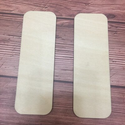 free shipping 50pcs laser cut  blank wood signs custom woode