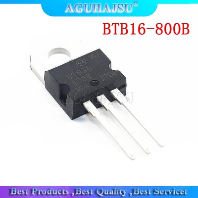 10pcs BTB16-800B BTB16-800 BTB016 Triacs 16 Amp 800 Volt TO-