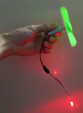 *0.1-24V DC Generator Set Micro Fan Blade Wind Turbines Smal