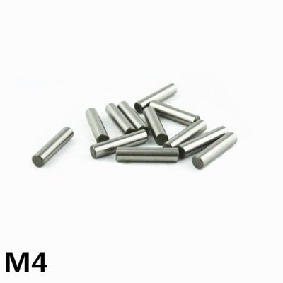 100pcs 4 mm Bearing Steel Cylindrical Pin Locating Pin Needl