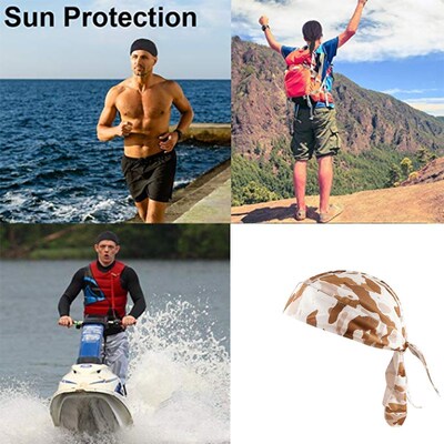 Cycling Cap Quick Dry Head Scarf Men Running Riding Bandana