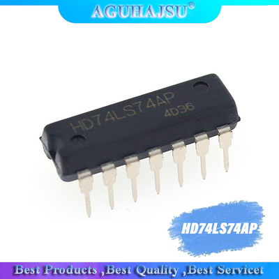 10PCS HD74LS74AP DIP14 HD74LS74 DIP SN74LS74AN DIP-14 74LS74