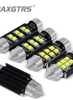 2x Super Bright  Festoon C5W C10W Led Cree Chip 30W Bulb Can