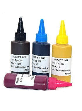 4*100ml T802 T35XL Sublimation Ink for Epson Workforce WF-47
