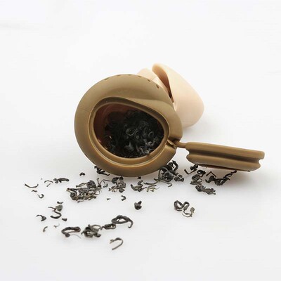 1pcs Silicone Tea Infuser Creative Poop Shaped Funny Herbal