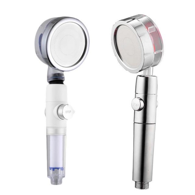 Pressurized Filter Shower Head High Pressure RecabLeght Bath