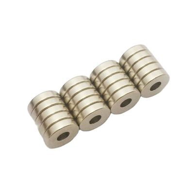 Round Magnets With Hole N35 NdFeB Circle Magnet Super Powerf