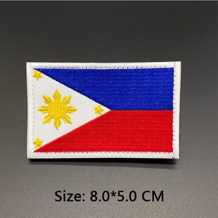 Country Flag Embroidered Velcro patch Russia Spain Turkey Fr