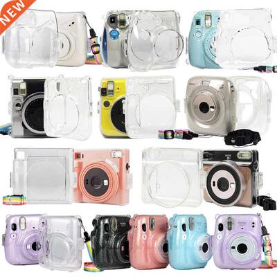 Transparent Case Crystal Glitter Bag for Fujifilm Instax Min