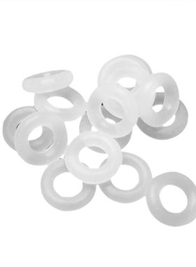 110 Pcs White Keycaps Rubber O-Ring Switch Sound Dampeners F