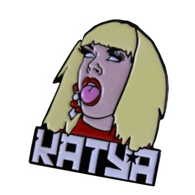 Rupaul's Drag Race Katya Zamolodchikova Lapel Pin Bad