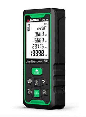 50m 70m 100m Digital Laser rangefinder Green laser range fin