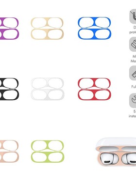 1Pcs Metal Dust Guard Stickers Inside Sticker Dustproof Pro