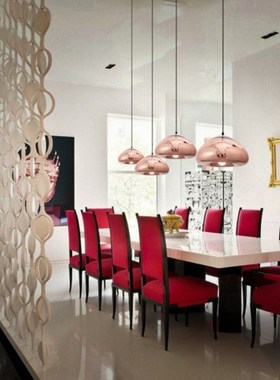 Modern plated glass pendent light kitchen bar coffee house h