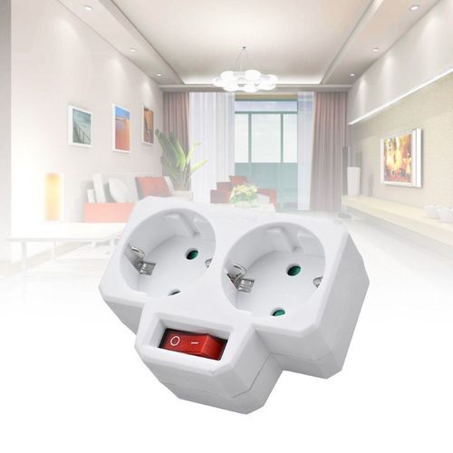 Durable EU Standard Multiple Plug 250V 16A Double Socket Con
