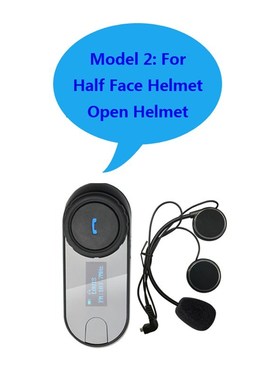 Original  Updated TCOM-SC BT Bluetooth Motorcycle Helmet Int