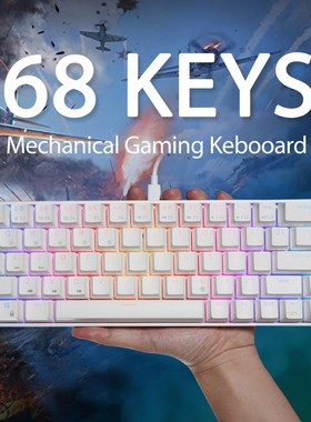 RK ROYAL KLUDGE RK68 (RK855) RGB Wireless 65% Compact Mecha