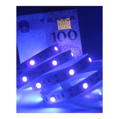 0.5-2m 5050 SMD Chip UV Led Strip Light 30leds/m Not waterpr