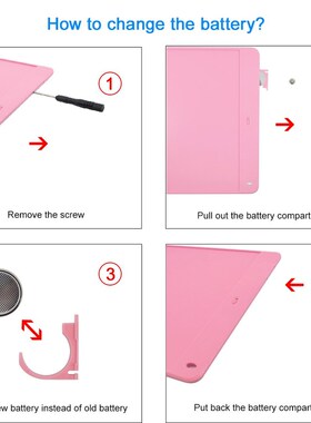 CHIPAL 12'' Inch LCD Writing Tablet Partial Erasable