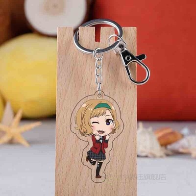 Anime Kakegurui Keychain Cosplay Accessories Prop Keyri