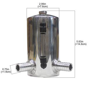 改装欧系汽车机油透气壶 2*19机油过滤壶 改装散热机油透气壶0.5L