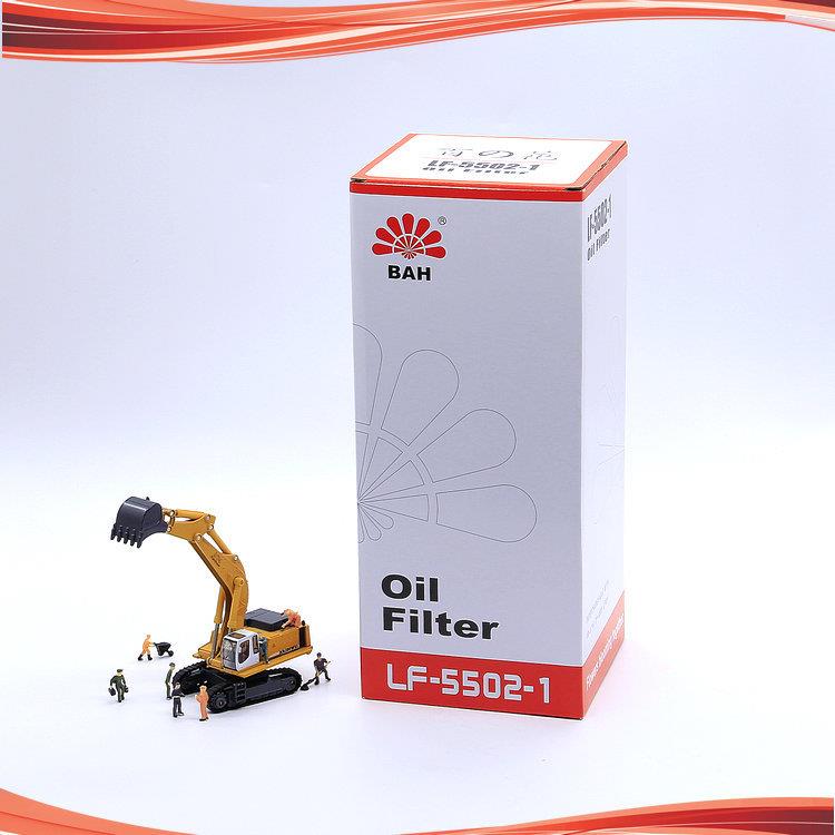 进口滤纸LF-5502-1机油滤芯1R-1808 1R-0716 LF691A P554005