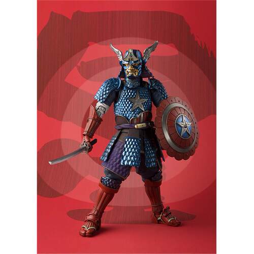 国产名将 魂限定 侍 Captain America 美国队长 可动人偶手模型