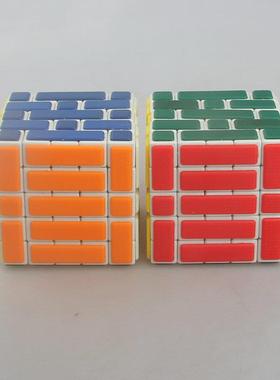 梯色四阶五阶捆绑魔方 
