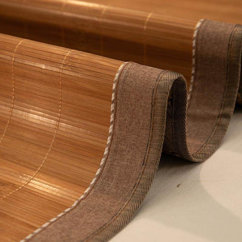 夏季席子1.5米1.8米磨光碳化竹凉席藤席家用厂家双面竹席,床上用品,竹席,淘宝优惠券,粉丝福利购,淘宝优惠卷