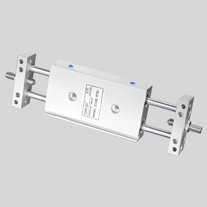 双杆双轴滑台气缸STMB20x25-50/75/100/125/150/175/200带磁/STMS