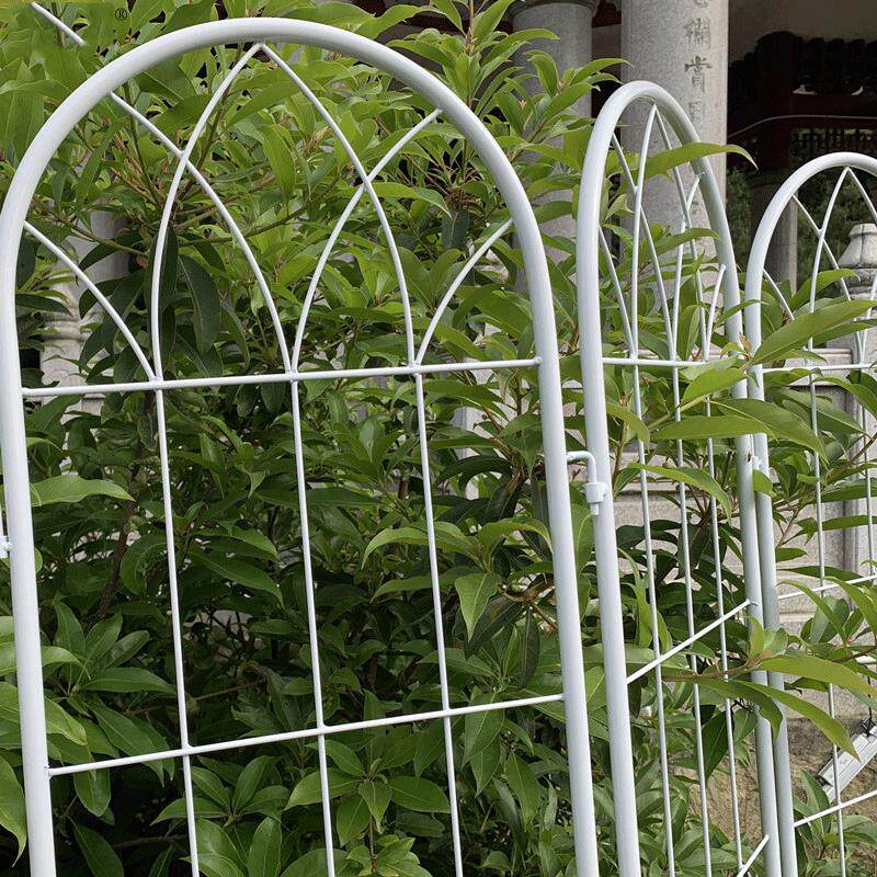 简约户外庭院爬藤架网格花架月季铁线莲插花藤攀爬架阳台花支架子