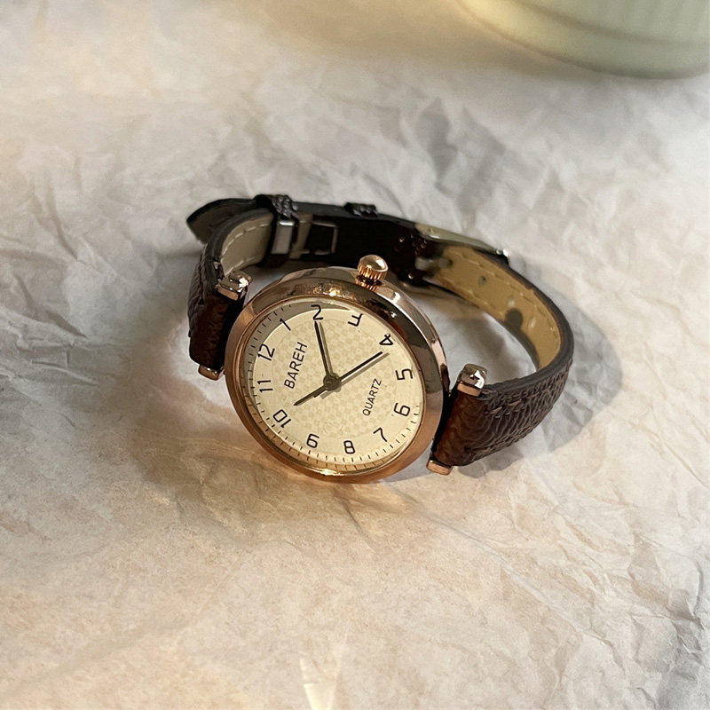 轻奢小众复古手表女款学生初高中2026新款高颜值上班族考节日礼品