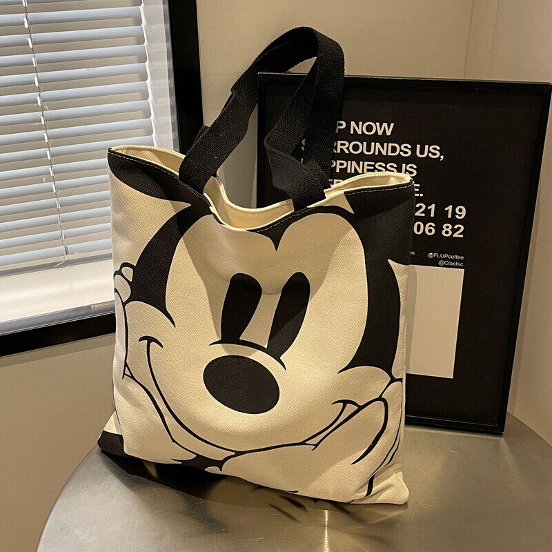 日韩风格大容量托特包夏季新款 帆布旅行通勤妈咪包双肩节日礼品