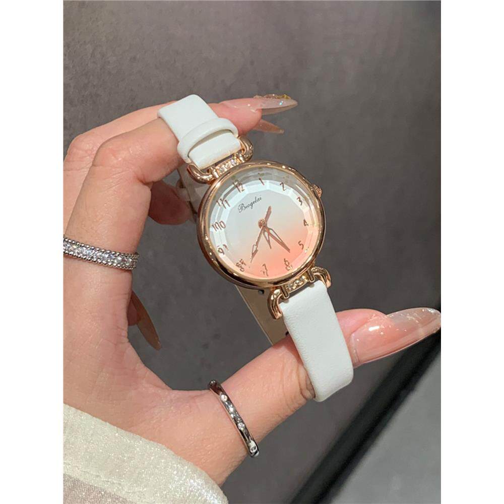 ins风少女心手表女学生初高中2026新款高颜值祇看时间夜节日礼品