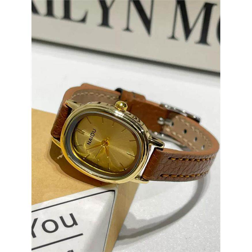 覆古轻奢小众手表女款2026新款高级感小众设计初高中学生节日礼品