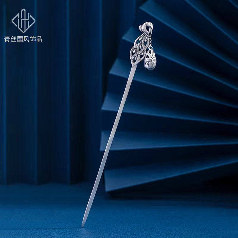 凤凰于于飞民族风S925银