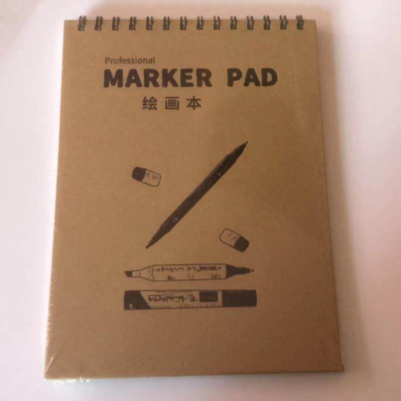 复古加厚纸画绘素描创意牛皮纸活页复古风线圈学生绘画本手草稿