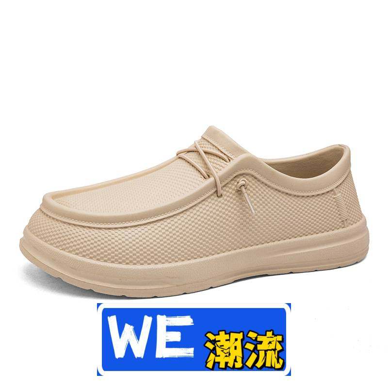 鼎智鞋业新款爆款大码轻便休闲皮鞋男防油防滑厨师鞋一脚蹬驾车休,流行男鞋,单鞋,淘宝优惠券,粉丝福利购,淘宝优惠卷